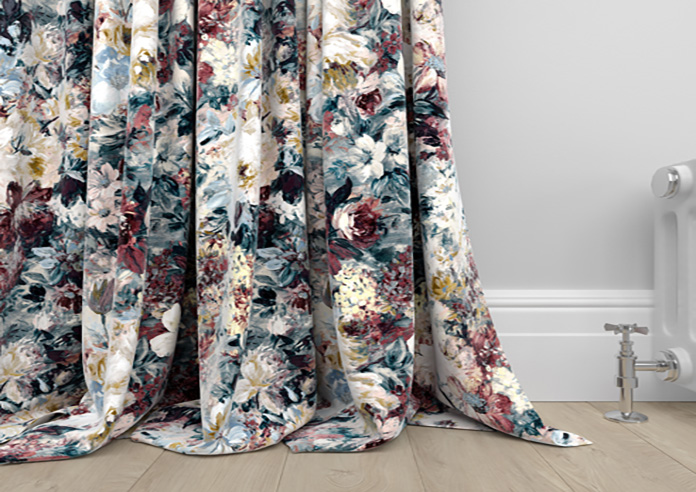 Philippa, Petrol - Made to Measure Curtains - Image 6